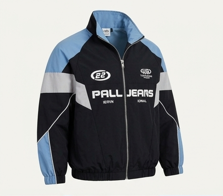 Kids Oversized Zip-Up Track Jacket with Back Graphic – Streetwear — BluePeak Global