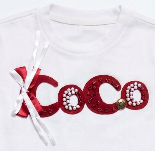 Kids Coco Graphic T-Shirt & Butterfly Denim Set — view 2 | Kids Wear Online India